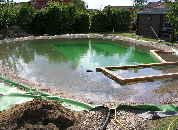 Teichbau Bilder